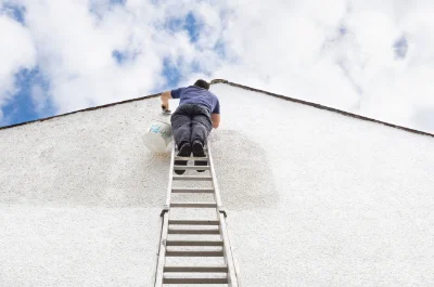 Peinture extérieure à Vogüé — façades et ravalement